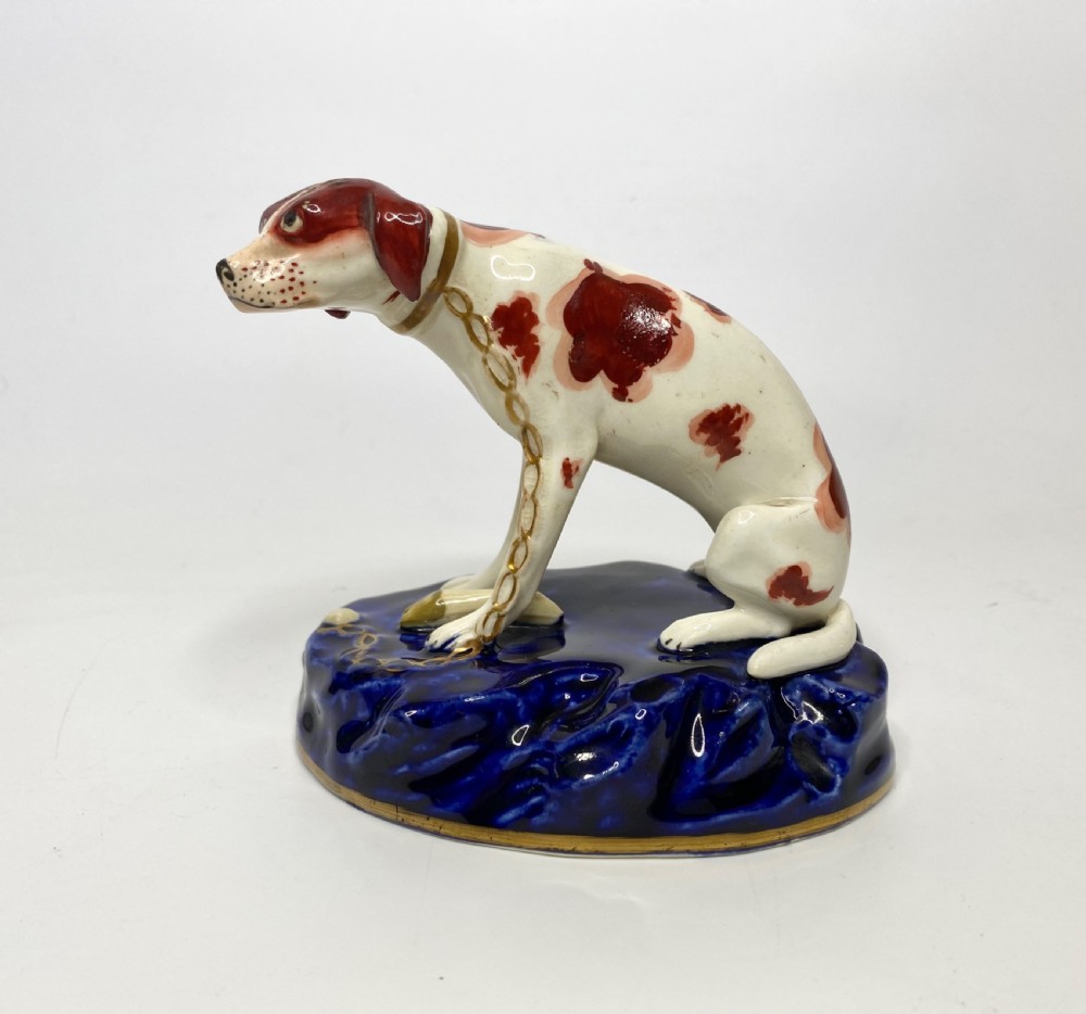 Staffordshire pottery  ‘Dismal Hound’, c. 1840.