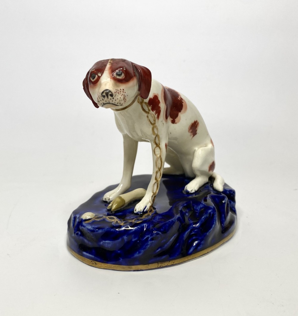 Staffordshire pottery  ‘Dismal Hound’, c. 1840. View II