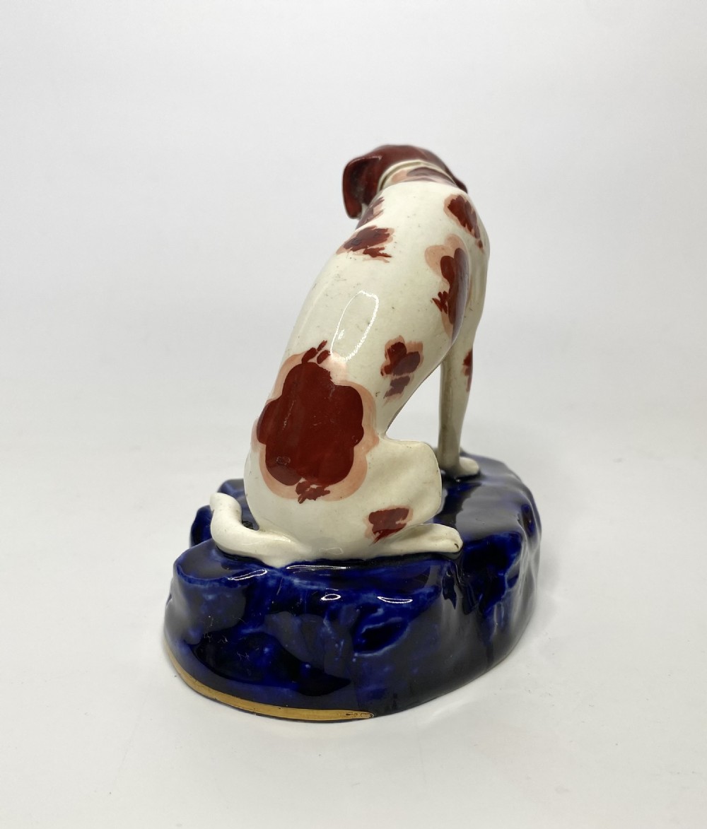 Staffordshire pottery  ‘Dismal Hound’, c. 1840. View IV