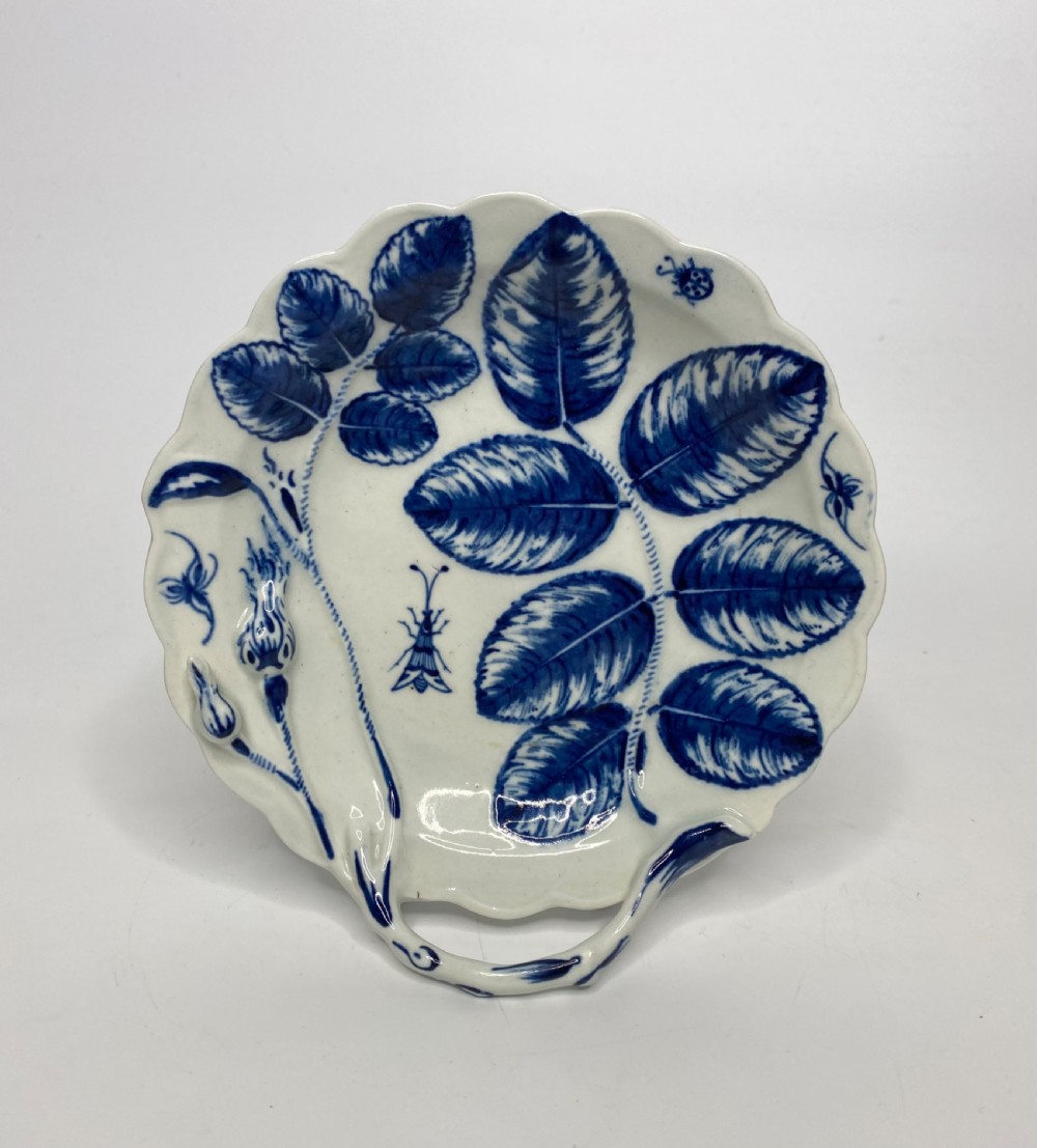 Worcester ‘Blind Earl’ dish, c. 1765.