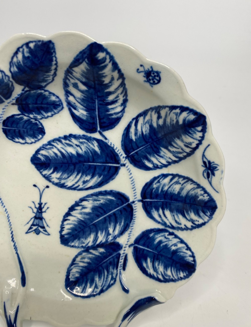Worcester ‘Blind Earl’ dish, c. 1765. View II