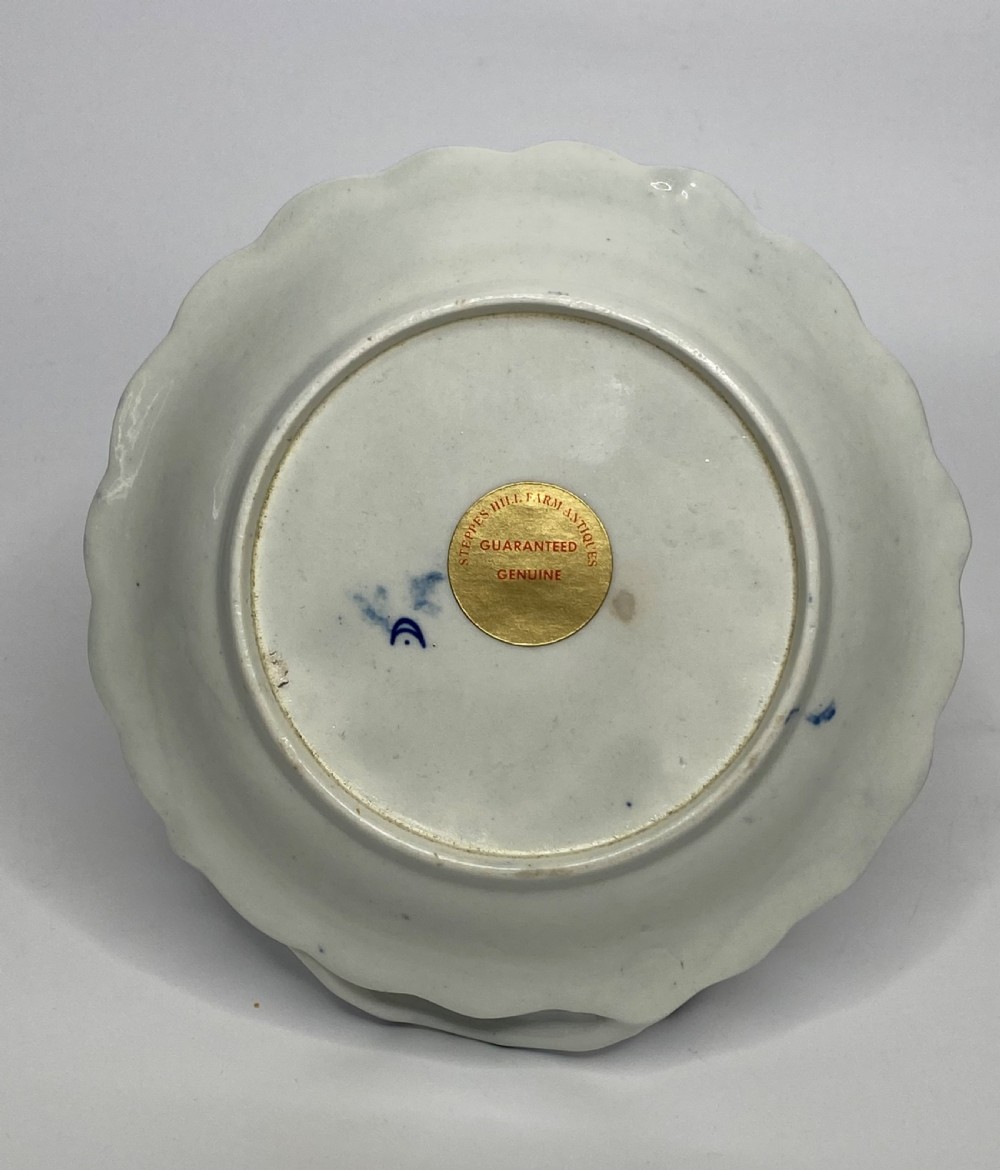Worcester ‘Blind Earl’ dish, c. 1765. View VI