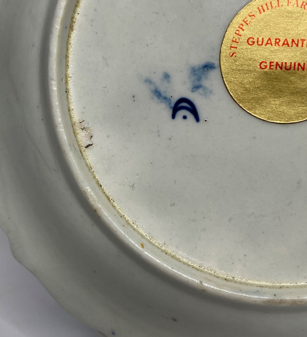 Worcester ‘Blind Earl’ dish, c. 1765. View VII