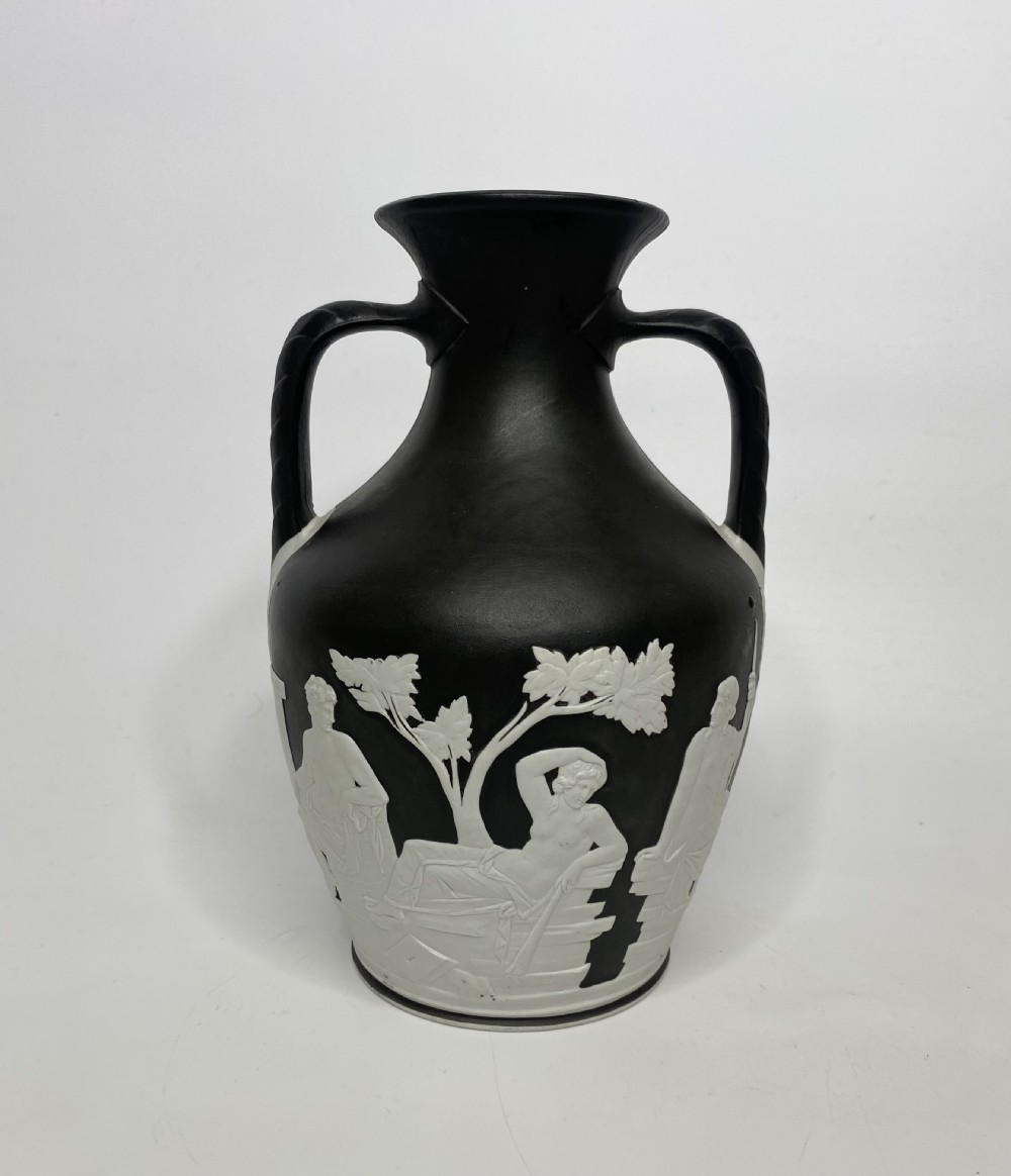 Wedgwood black basalt ‘Portland vase’, c. 1850.