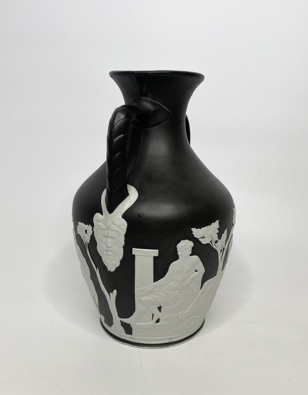 Wedgwood black basalt ‘Portland vase’, c. 1850. View II