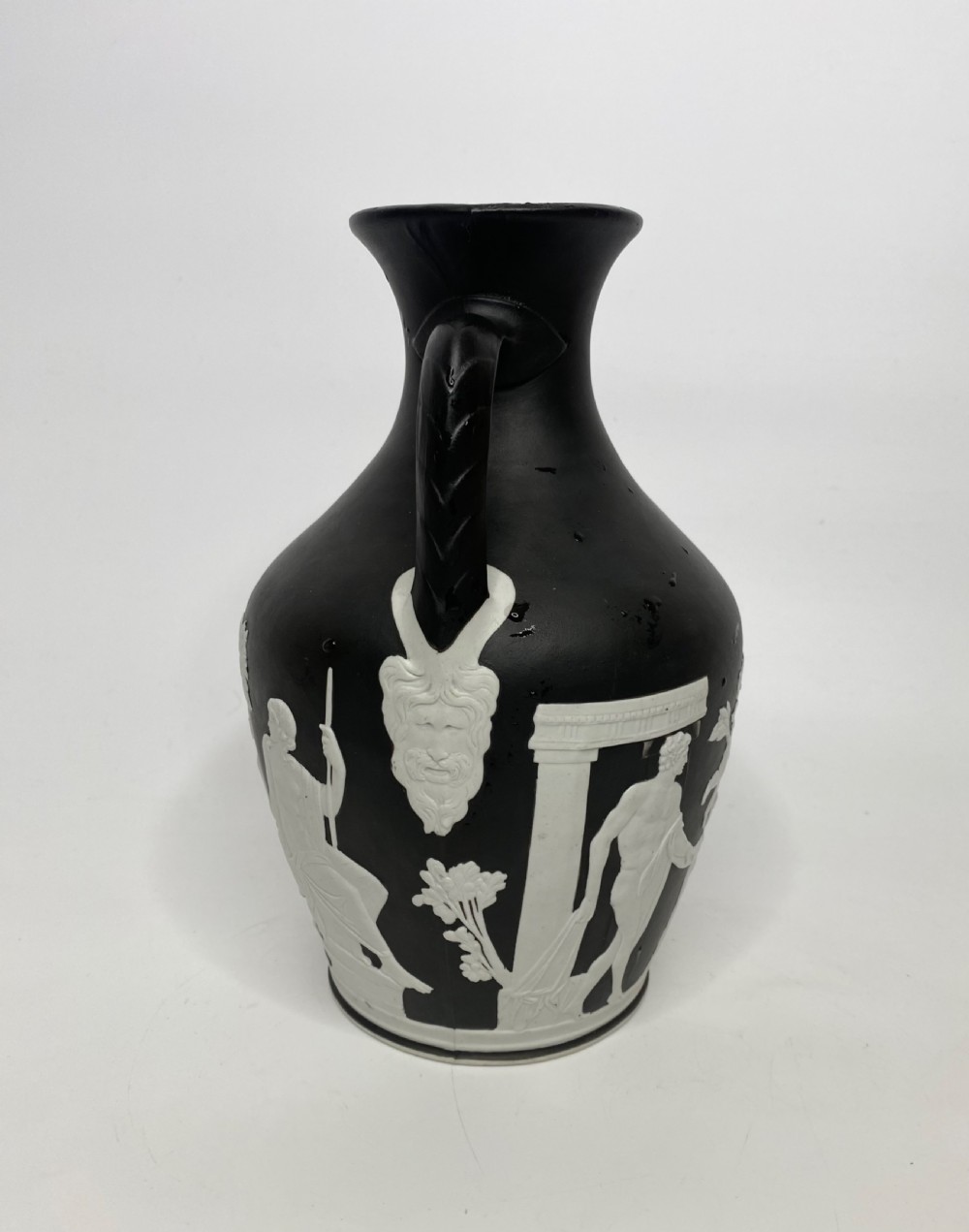 Wedgwood black basalt ‘Portland vase’, c. 1850. View IV