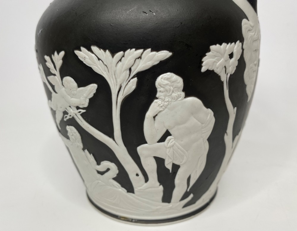 Wedgwood black basalt ‘Portland vase’, c. 1850. View V