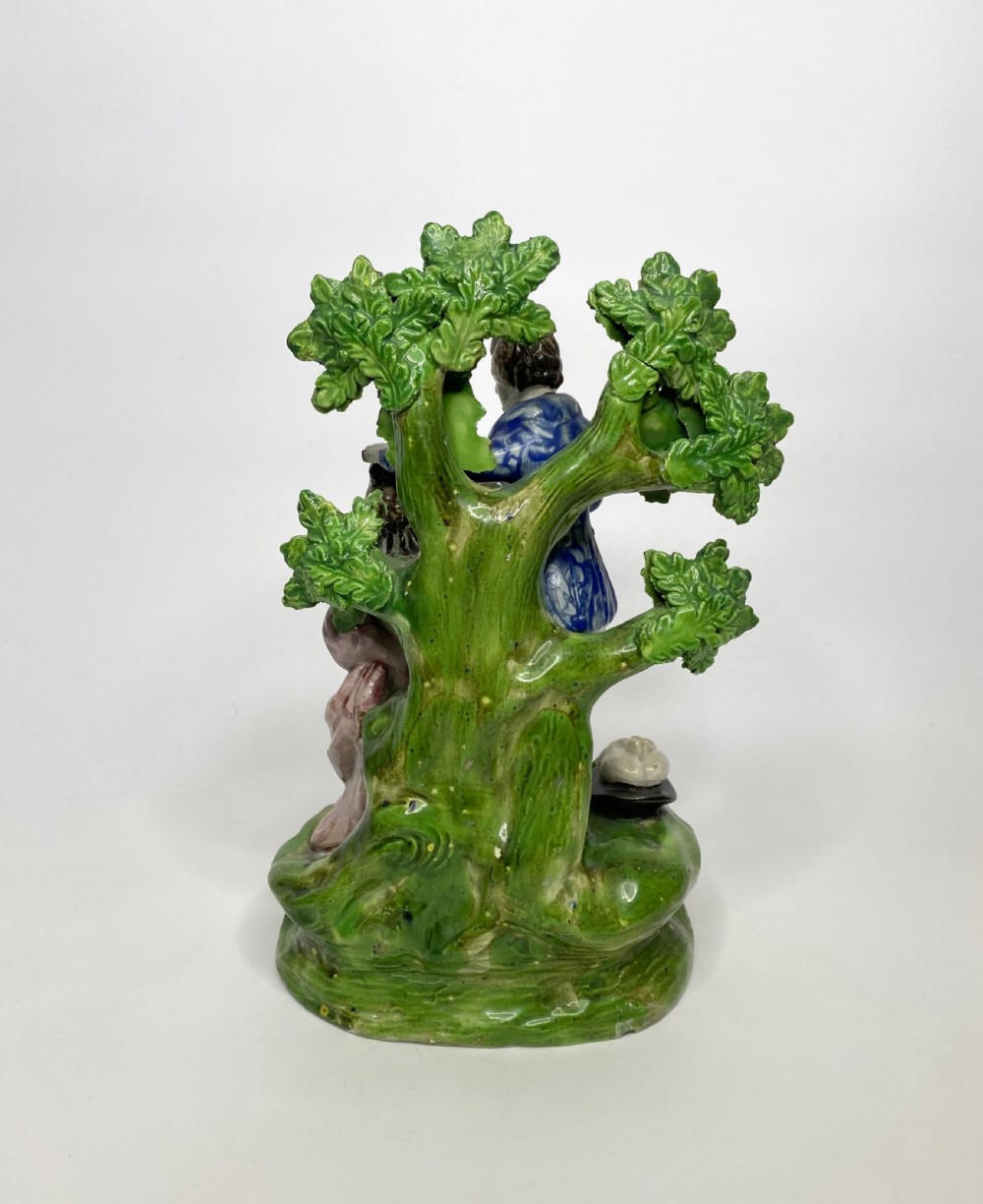 Staffordshire bocage group, Hairdresser, c. 1820. View IV