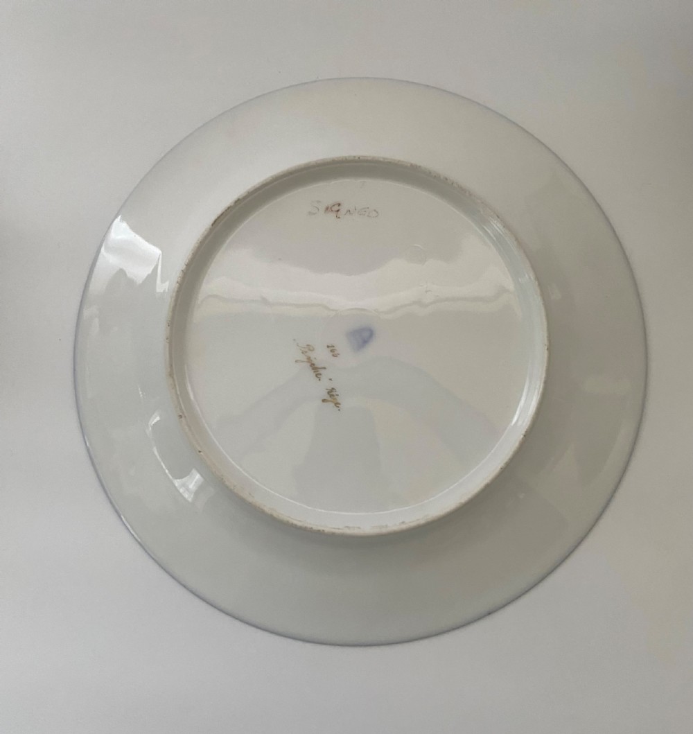 Vienna porcelain dish, Psyche. Hutschenreuter, c. 1900. View VII