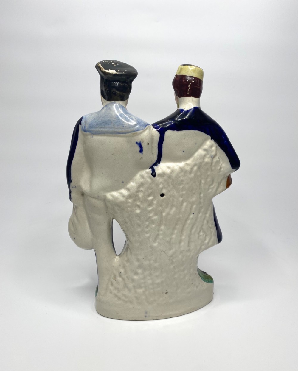 Staffordshire ‘River War’ pottery group, c. 1898. View III