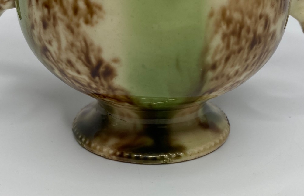 Staffordshire Whieldon glaze loving cup, c. 1760. View VIII