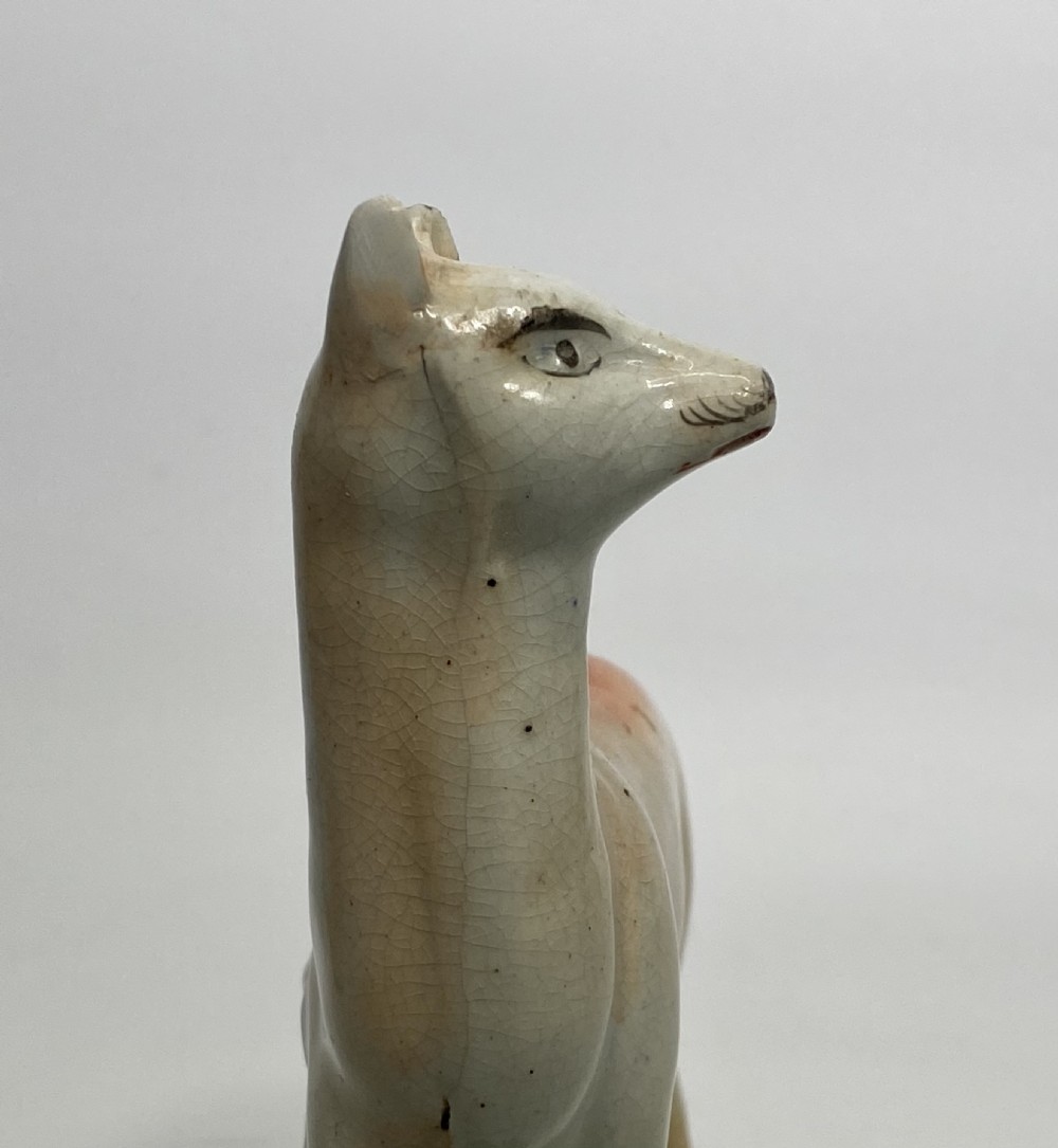 Staffordshire pottery Fox, c. 1860. View VI