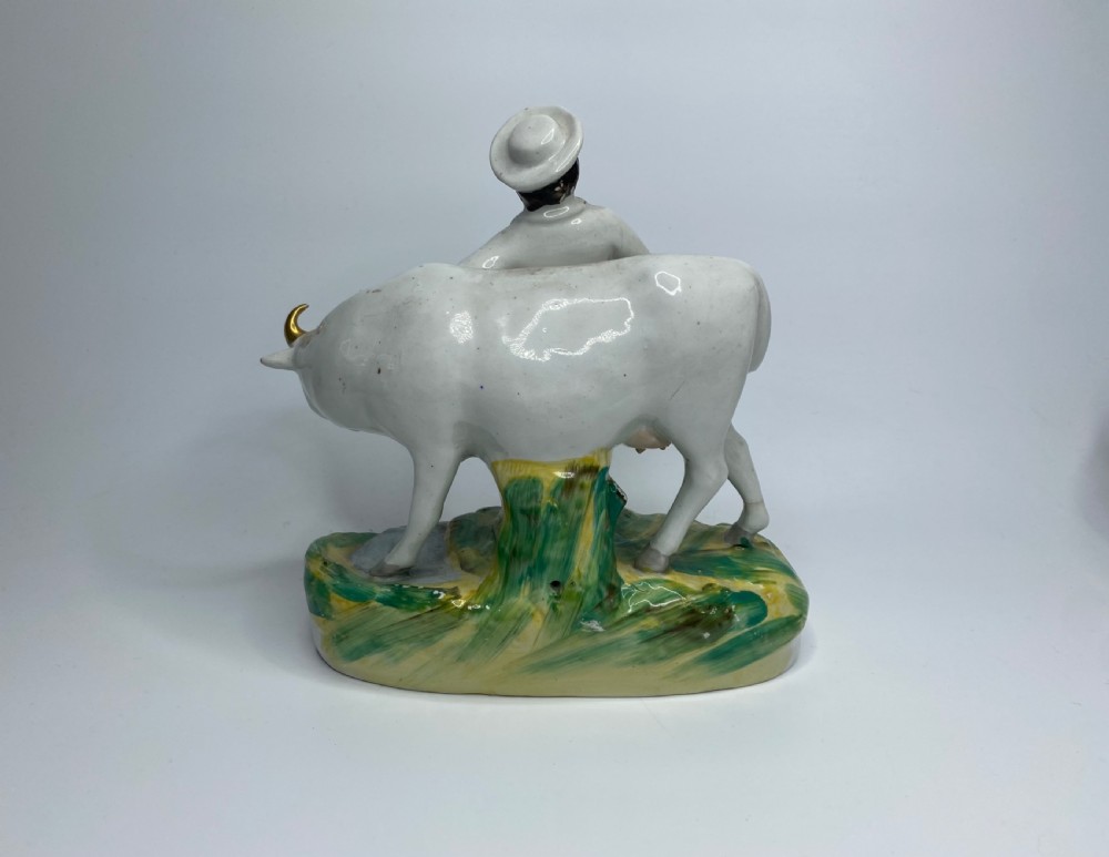 Staffordshire pottery cow groups, c. 1860. View IV