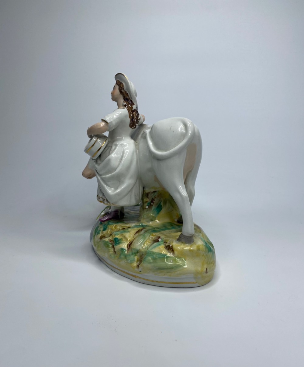 Staffordshire pottery cow groups, c. 1860. View X