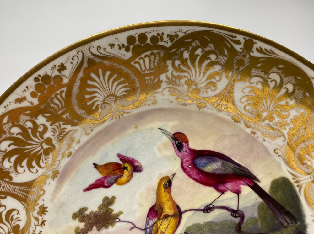 Derby porcelain plate by Richard Dodson, c. 1815. View III