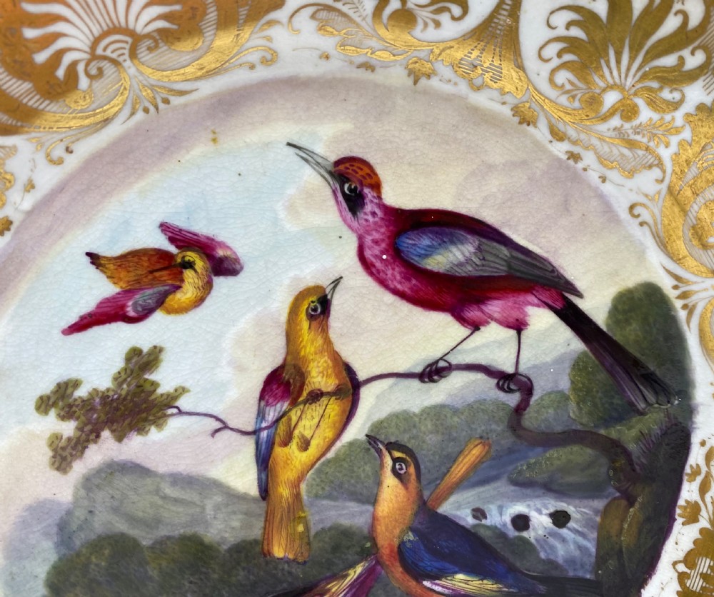Derby porcelain plate by Richard Dodson, c. 1815. View V