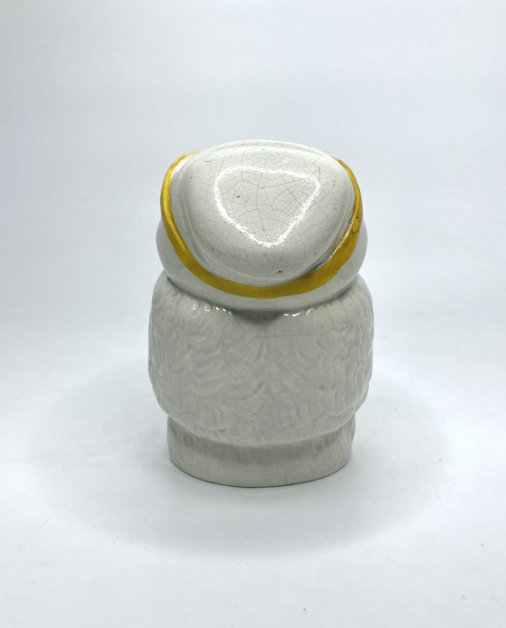 Yorkshire Prattware stirrup cup ‘Vicar & Moses’, c. 1830. View IV