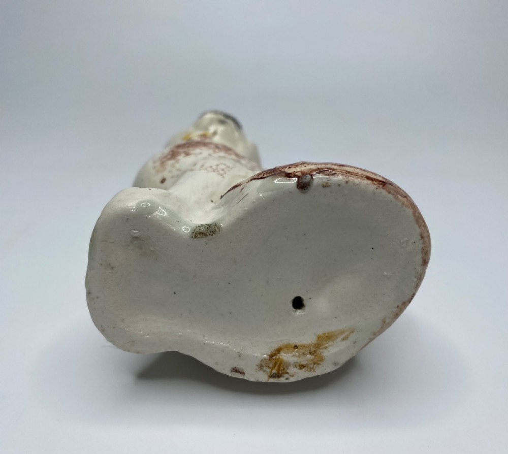 Staffordshire pottery seated cat, c. 1870. View VI
