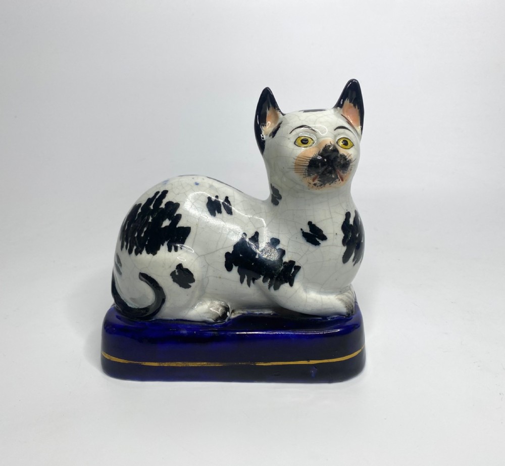 Staffordshire pottery cats, c. 1850. View III