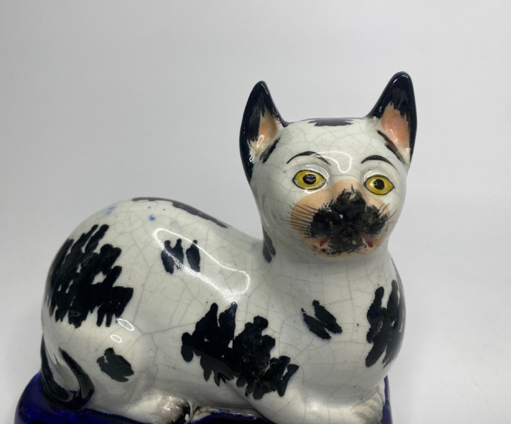 Staffordshire pottery cats, c. 1850. View IV