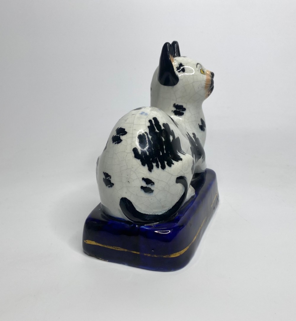 Staffordshire pottery cats, c. 1850. View V