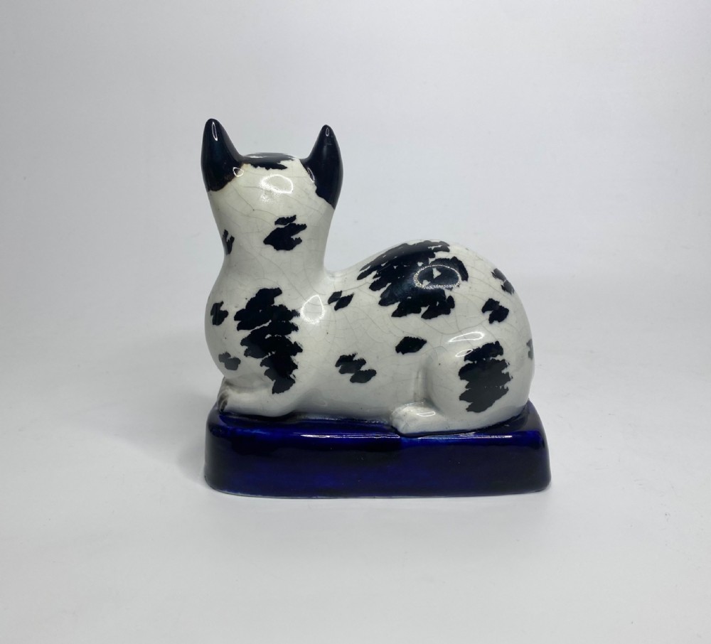 Staffordshire pottery cats, c. 1850. View VI