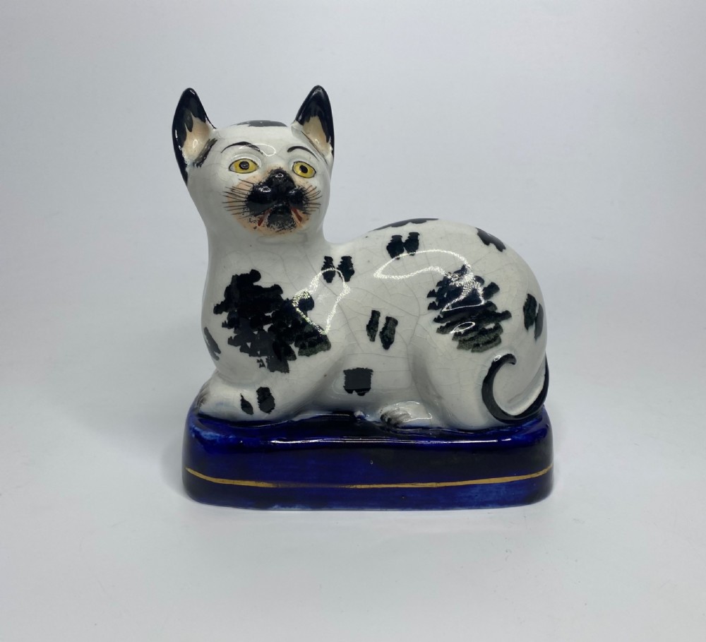 Staffordshire pottery cats, c. 1850. View VIII