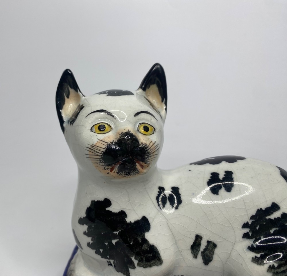 Staffordshire pottery cats, c. 1850. View IX