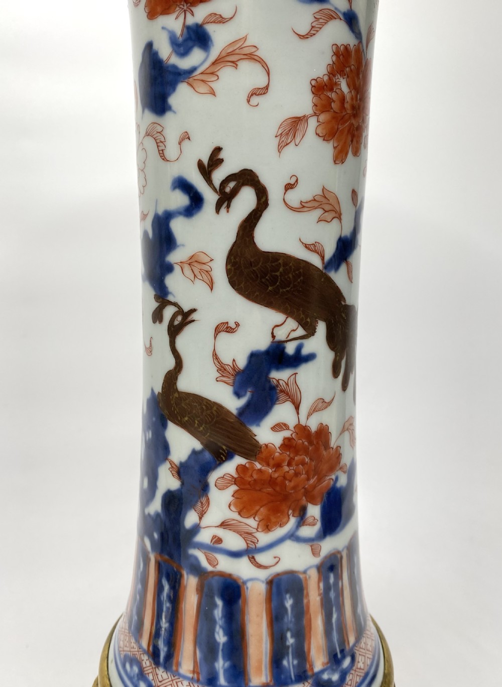 Chinese Imari & ormolu vases, Kangxi Period, c. 1700. View VI