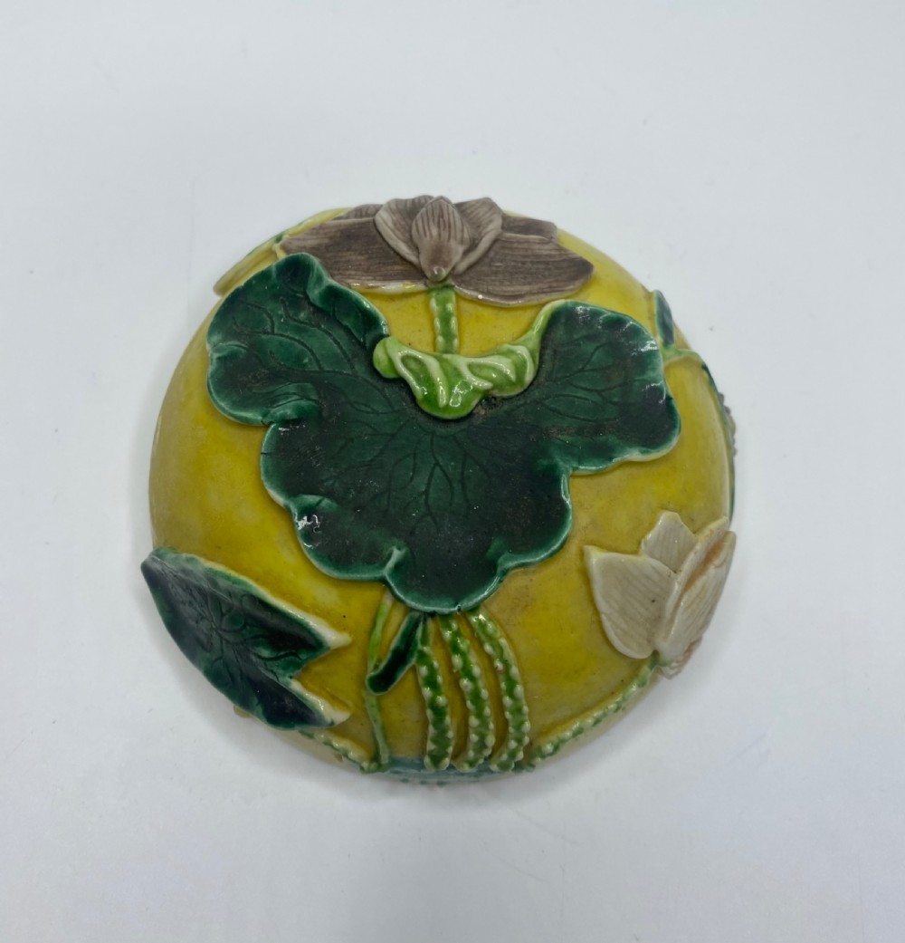 Chinese ginger jar & cover Wang Bing Ron, c. 1900. View XIII