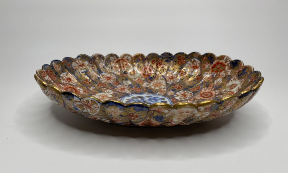 Japanese Imari shallow bowl, Arita, c. 1890, Meiji Period. View VII