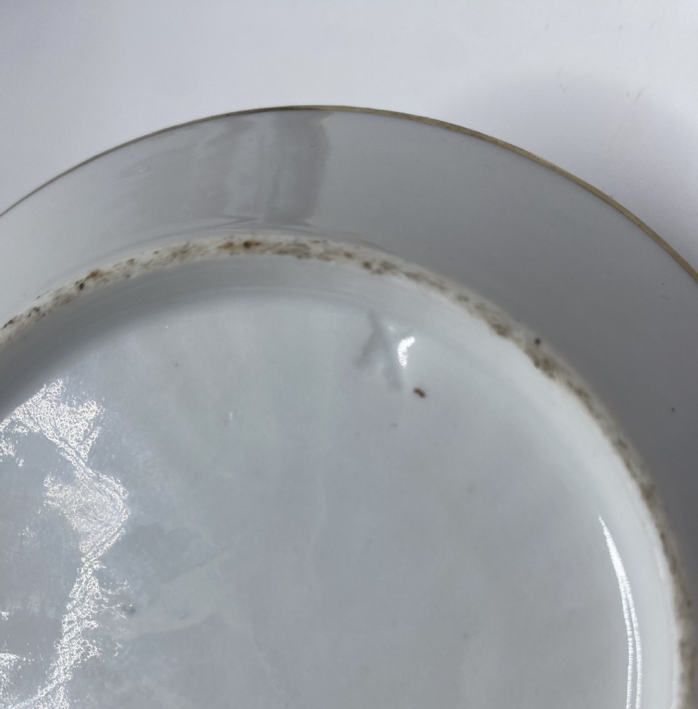 Paris porcelain coffee can & saucer, c. 1810. View XVI