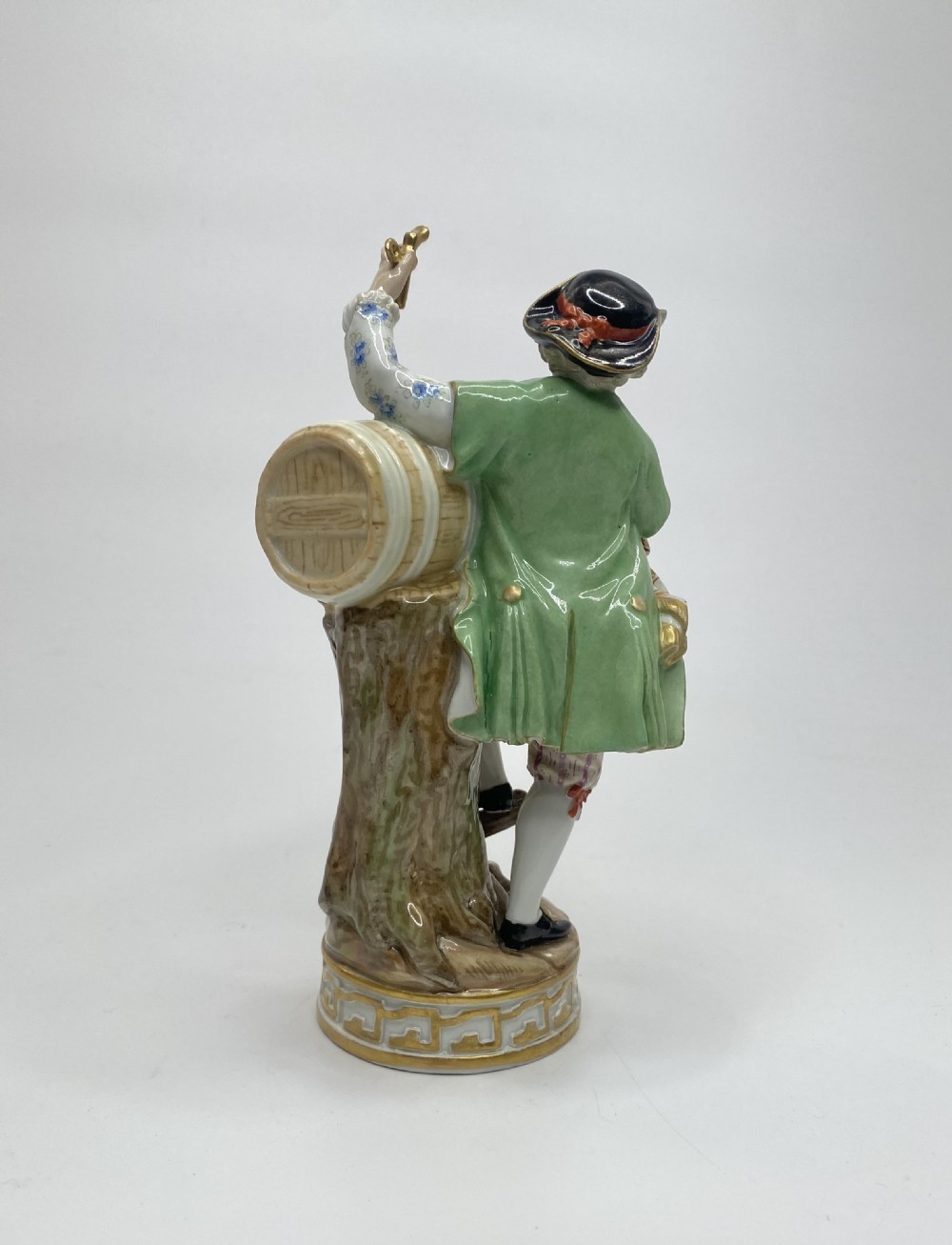 Meissen porcelain Vintner & Companion, c. 1870. View IV