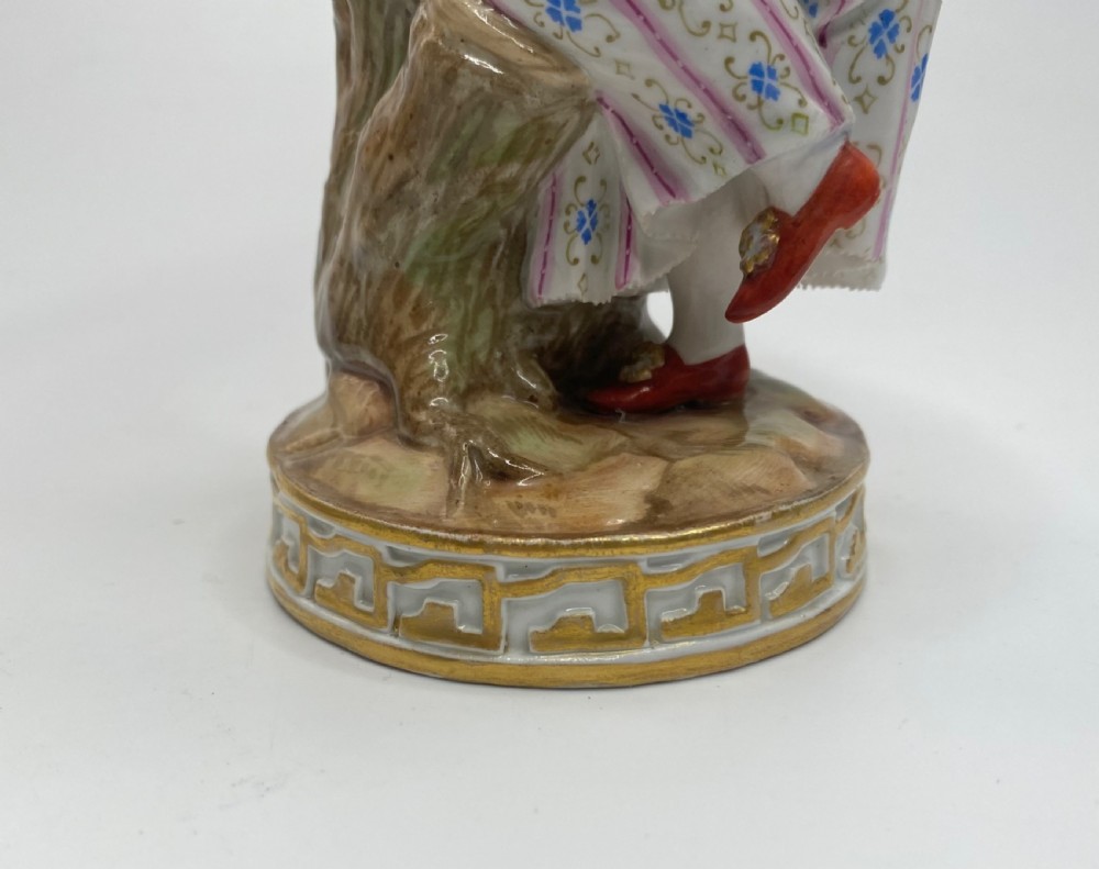 Meissen porcelain Vintner & Companion, c. 1870. View XVI