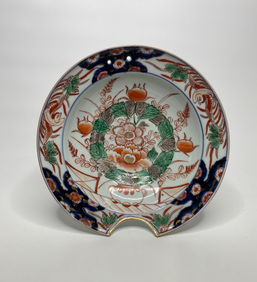 Imari porcelain barbers bowl, c. 1700. Edo Period.