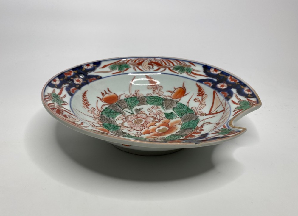 Imari porcelain barbers bowl, c. 1700. Edo Period. View VI