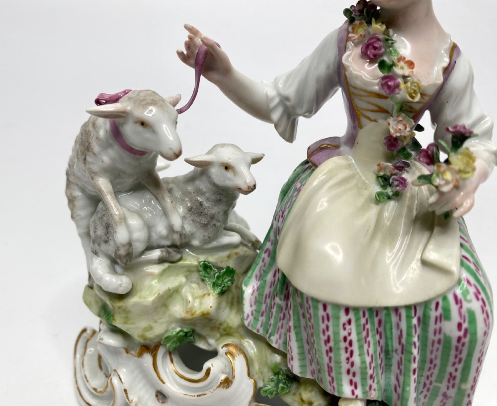 Meissen shepherd and shepherdess, c. 1765 - 1775. View VIII