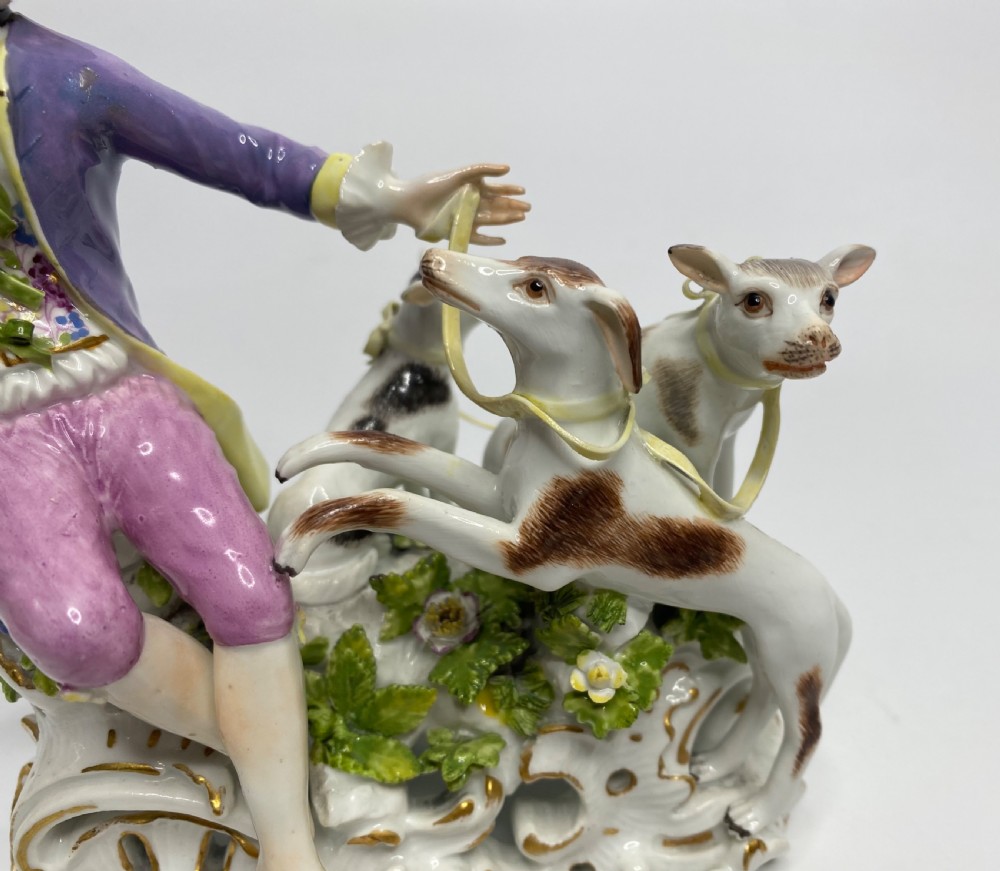 Meissen shepherd and shepherdess, c. 1765 - 1775. View IX