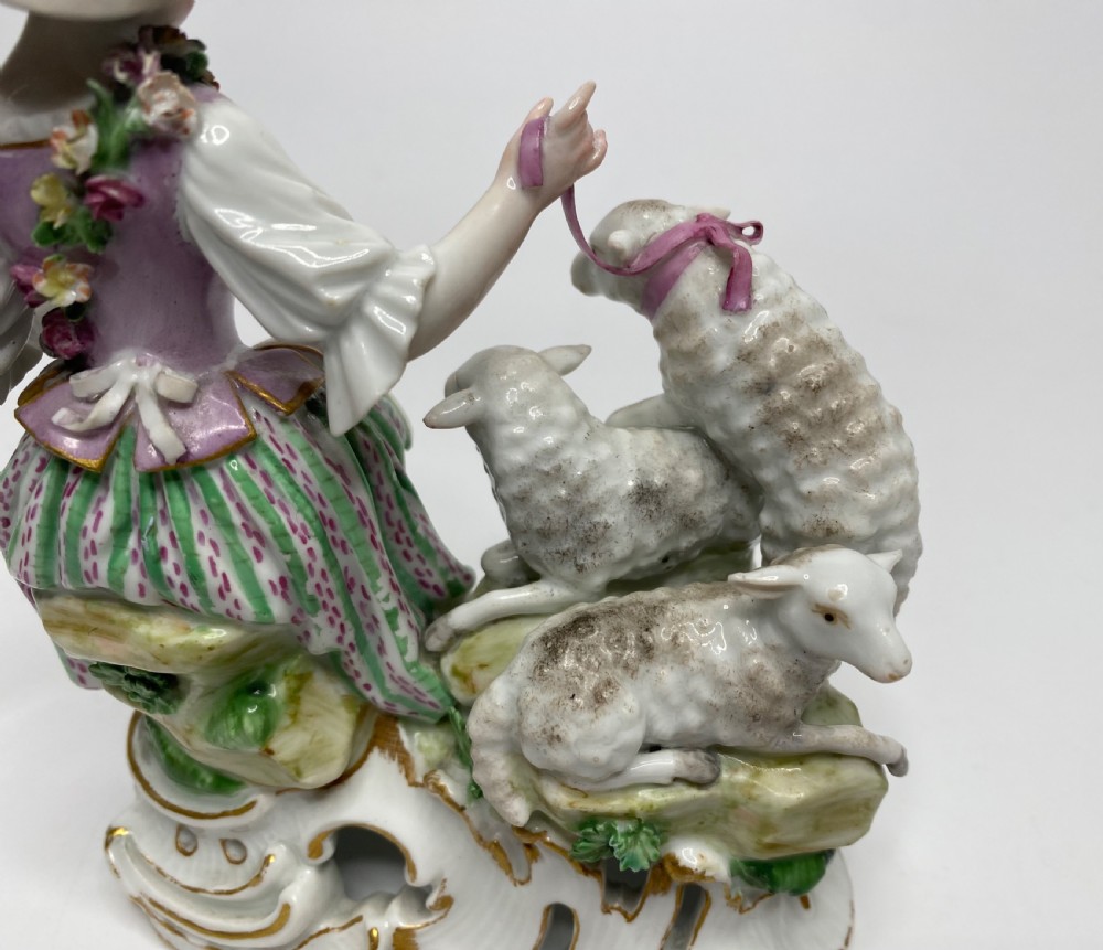 Meissen shepherd and shepherdess, c. 1765 - 1775. View XII