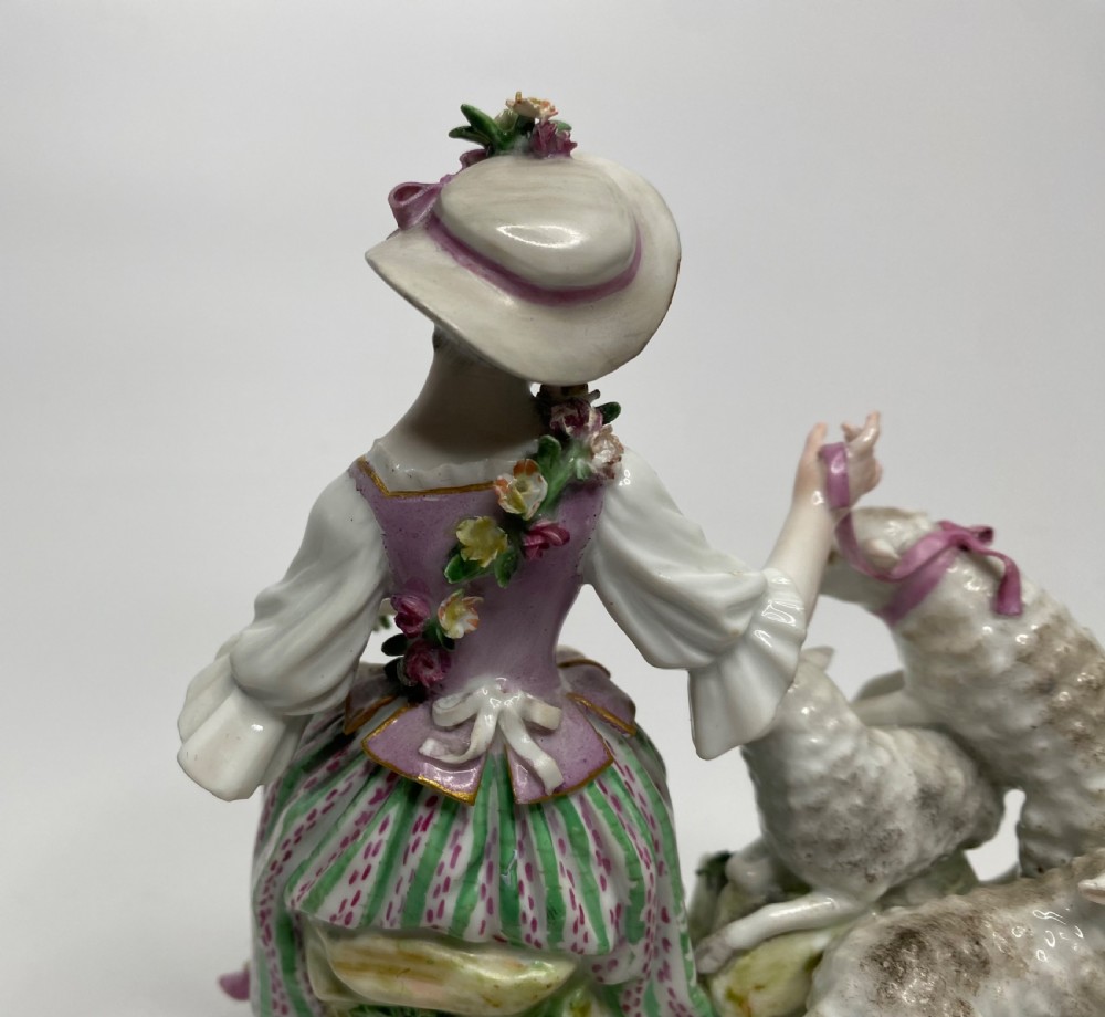 Meissen shepherd and shepherdess, c. 1765 - 1775. View XIII