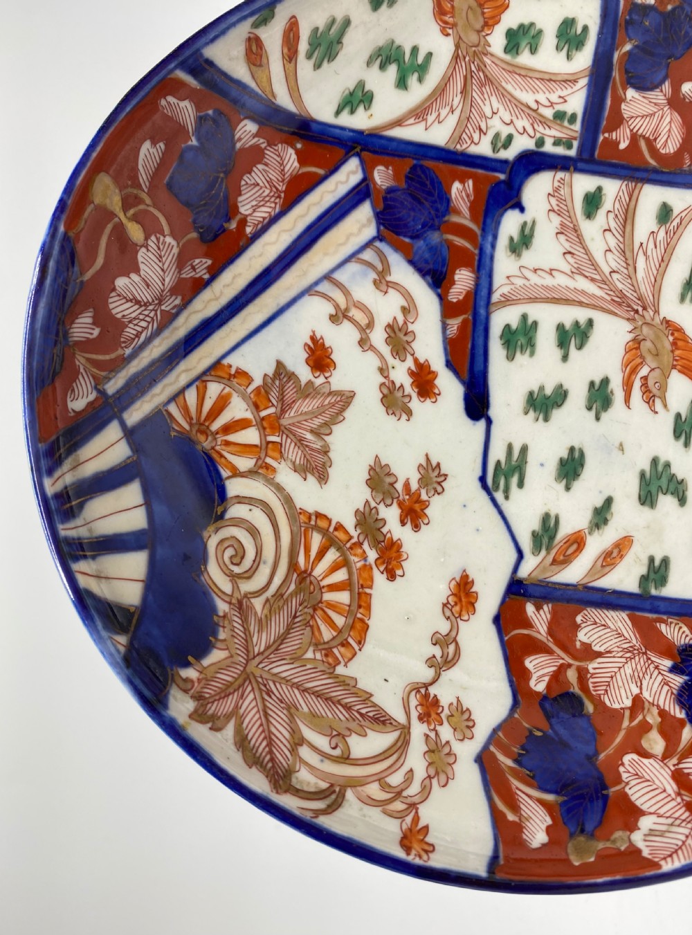 Imari gourd shaped dish, Japan, Meiji Period. View II