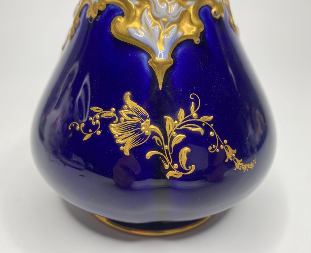 Royal Worcester pot pourri. Fruit. Richard Sebright, d. 1913. View VIII