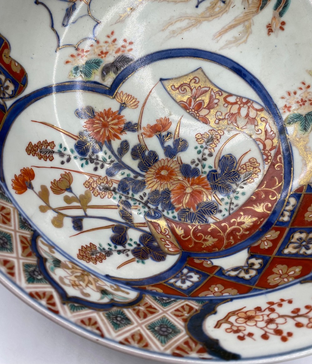 Imari porcelain bowl, c. 1890, Meiji Period. View V