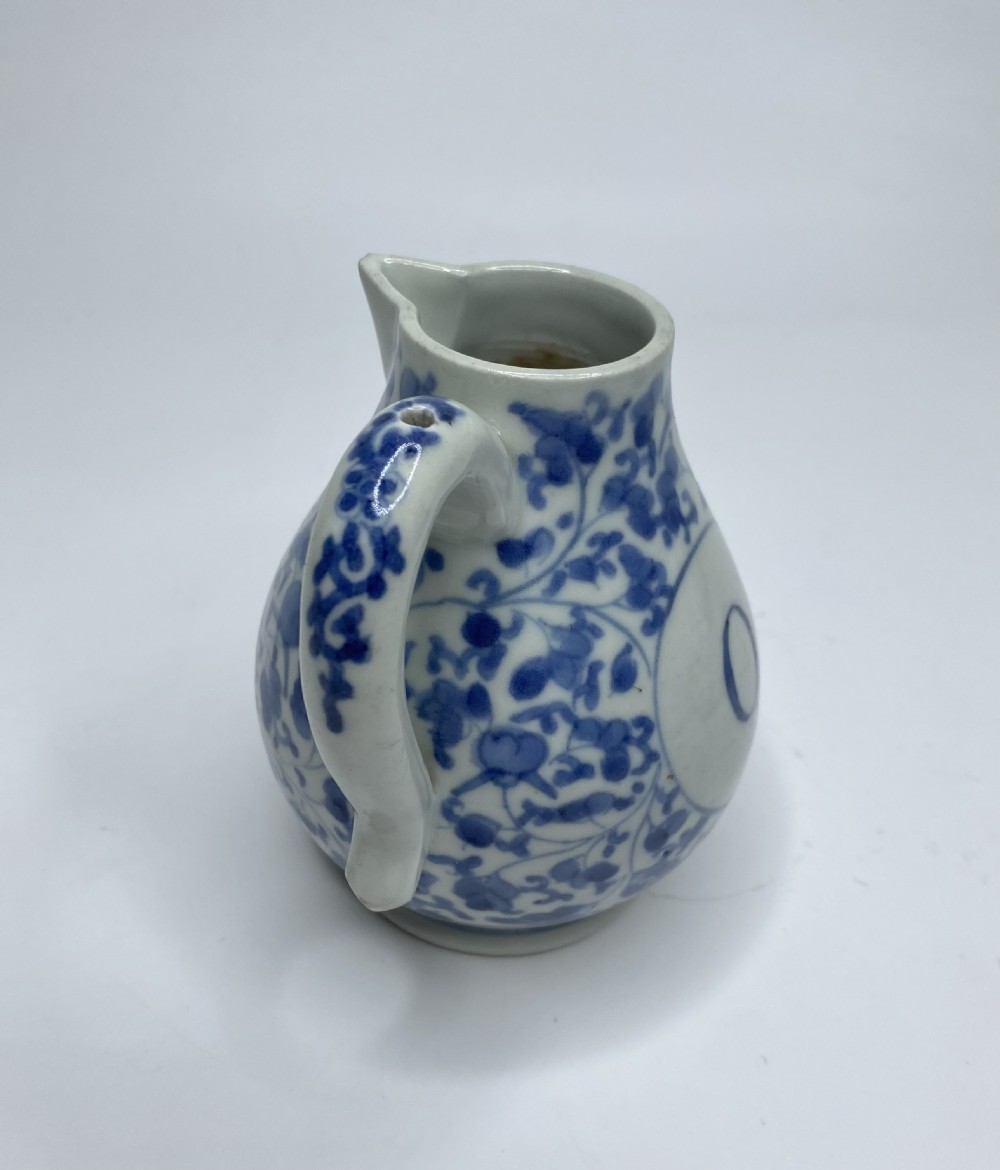 Arita oil and vinegar ewers, c. 1700, Genroku Period. View X