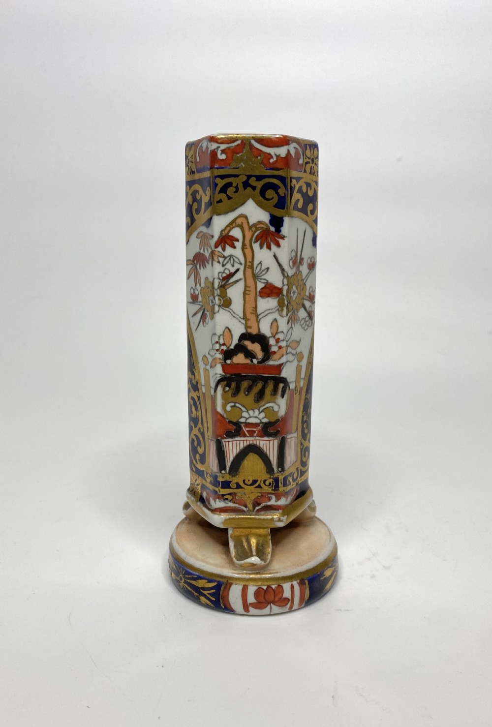 Masons Ironstone spill vase, c. 1820.