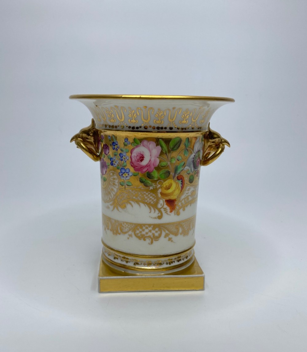 English porcelain spill vase, c. 1820.