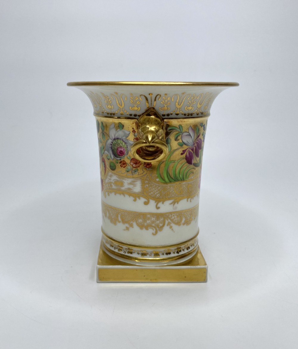 English porcelain spill vase, c. 1820. View II