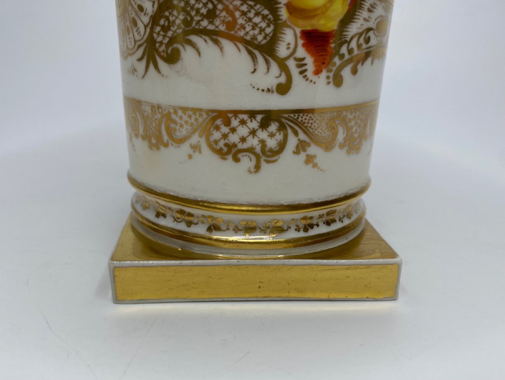 English porcelain spill vase, c. 1820. View VIII
