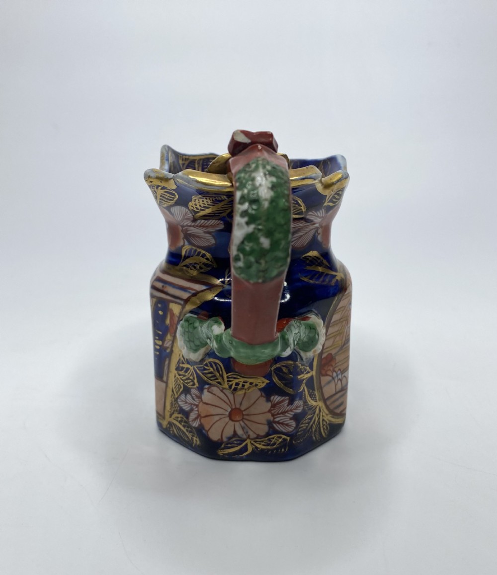 Masons Ironstone Hydra jug, School House pattern, c. 1815. View VII