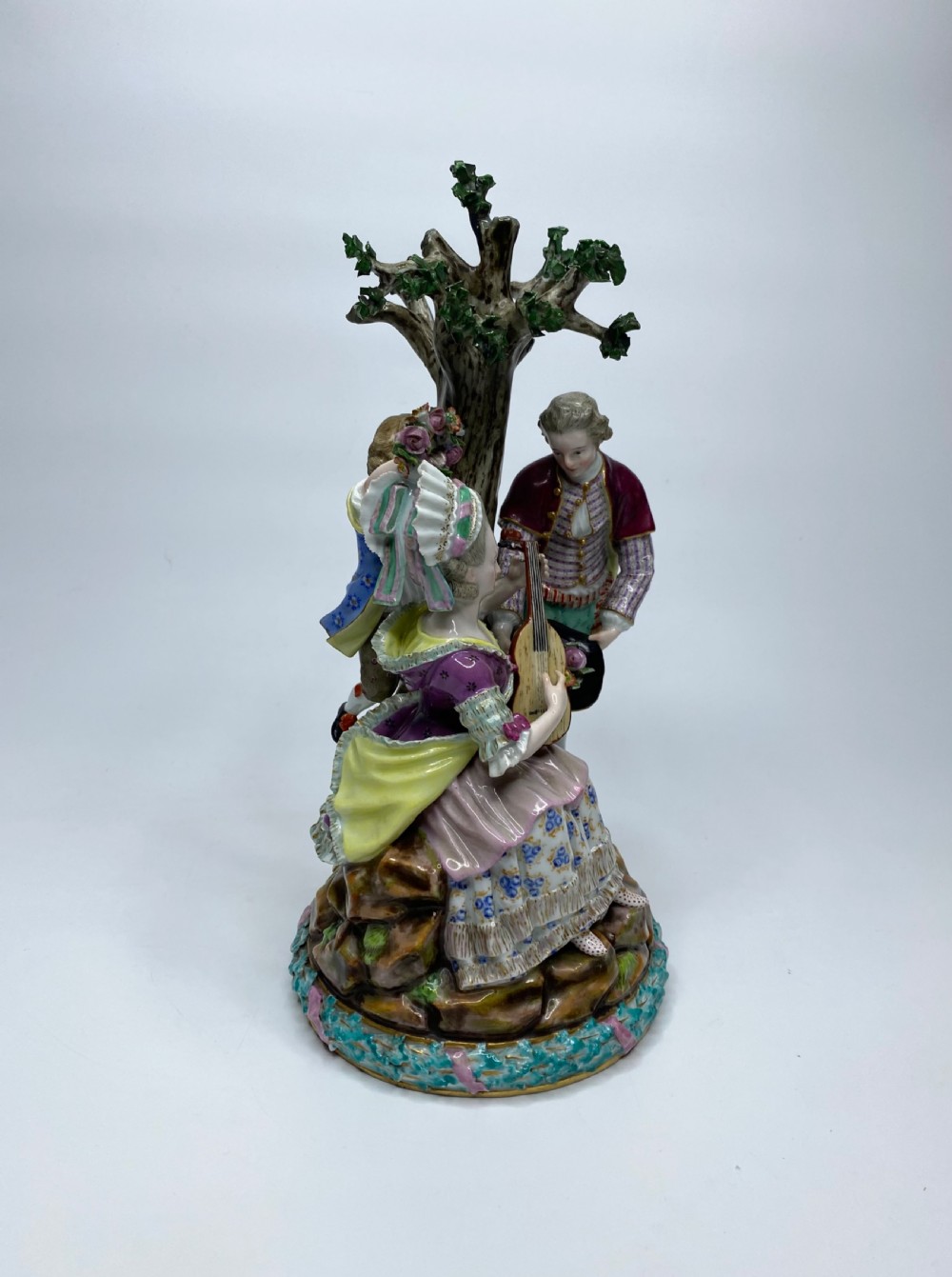 Meissen porcelain figure group, c. 1880. View II